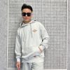 Áo khoác hoodie Dickies màu xám logo in nhỏ trước ngực chính hãng - áo khoác nỉ