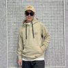 Áo khoác hoodie Dickies màu xám in logo nhỏ basic trước ngực chính hãng - áo khoác nỉ