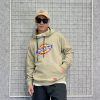 Áo khoác hoodie Dickies màu xám in logo basic chính hãng - áo khoác nỉ