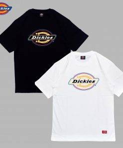 Áo thun nam nữ unisex Dickies logo basic lớn, chất cotton 100% chính hãng