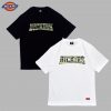 Áo thun nam nữ unisex Dickies logo chữ camo, chất cotton 100% chính hãng