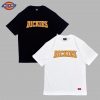 Áo thun nam nữ unisex Dickies logo chữ cam, chất cotton 100% chính hãng