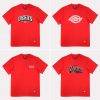 Áo thun nam nữ unisex Dickies tổng hợp các mẫu màu đỏ , chất cotton 100% chính hãng