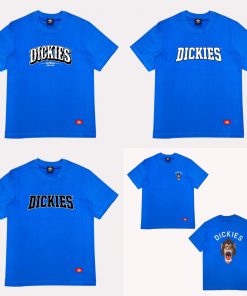 Áo thun nam nữ unisex Dickies tổng hợp các mẫu màu xanh dương  , chất cotton 100% chính hãng