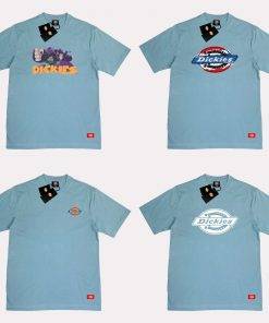 Áo thun nam nữ unisex Dickies tổng hợp các mẫu màu xanh đá  , chất cotton 100% chính hãng