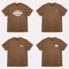 Áo thun nam nữ unisex Dickies tổng hợp các mẫu màu nâu , chất cotton 100% chính hãng