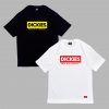 Áo thun nam nữ unisex Dickies logo chữ nhật, chất cotton 100% chính hãng