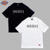 Áo thun nam nữ unisex Dickies logo chữ 2D, chất cotton 100% chính hãng