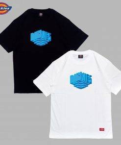 Áo thun nam nữ unisex Dickies logo 2D, chất cotton 100% chính hãng
