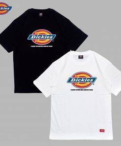 Áo thun nam nữ unisex Dickies logo basic + chữ, chất cotton 100% chính hãng