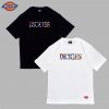 Áo thun nam nữ unisex Dickies logo chữ nhiều màu, chất cotton 100% chính hãng