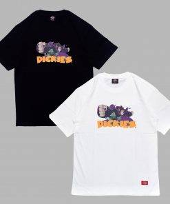 Áo thun nam nữ unisex Dickies logo chữ Dickies , Monkey ( Khỉ ) ,  chất cotton 100% chính hãng
