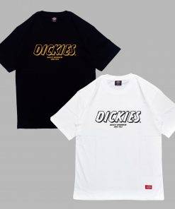 Áo thun nam nữ unisex Dickies logo chữ xước , chất cotton 100% chính hãng