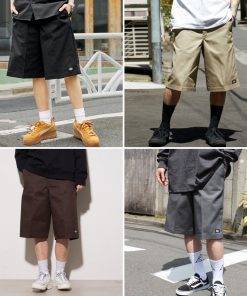 Quần short Dickies chính hãng - Vải kaki, ống rộng