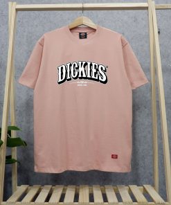 Áo thun Dickies chính hãng màu hồng phấn