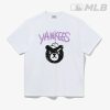 Áo thun Unisex MLB (Màu trắng) hottrend nhiều mẫu form rộng vãi dày dặn